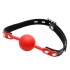 Silicone Comfort Ball Gag - Red