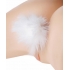 Tailz Fluffer Bunny Tail Glass Anal Plug