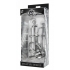 Gates of Hell Stainless Steel Sounding Cage for Advanced Pleasure