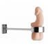 Locking Mounted CBT Scrotum Cuff with Bar