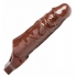 Really Ample Penis Enhancer Sheath - Brown