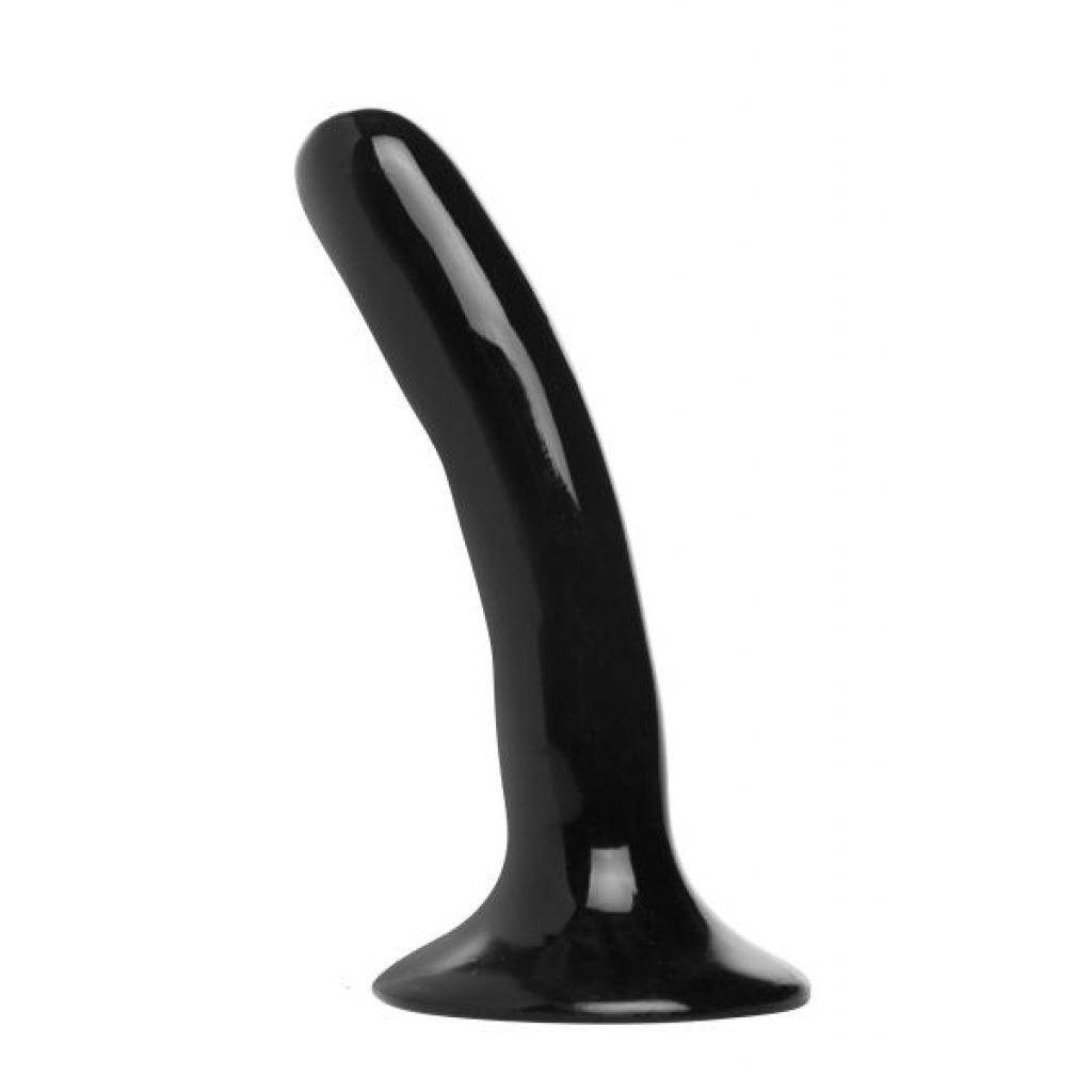 Slim Strap-On Harness Dildo - Black