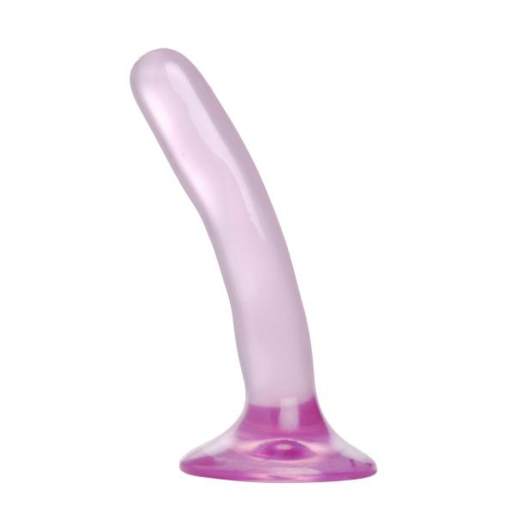 Slim Strap-On Harness Dildo - Purple