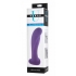 Royal Heart On Silicone Harness Dildo - Purple