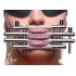 Stainless Steel Lips and Tongue Press for BDSM Play