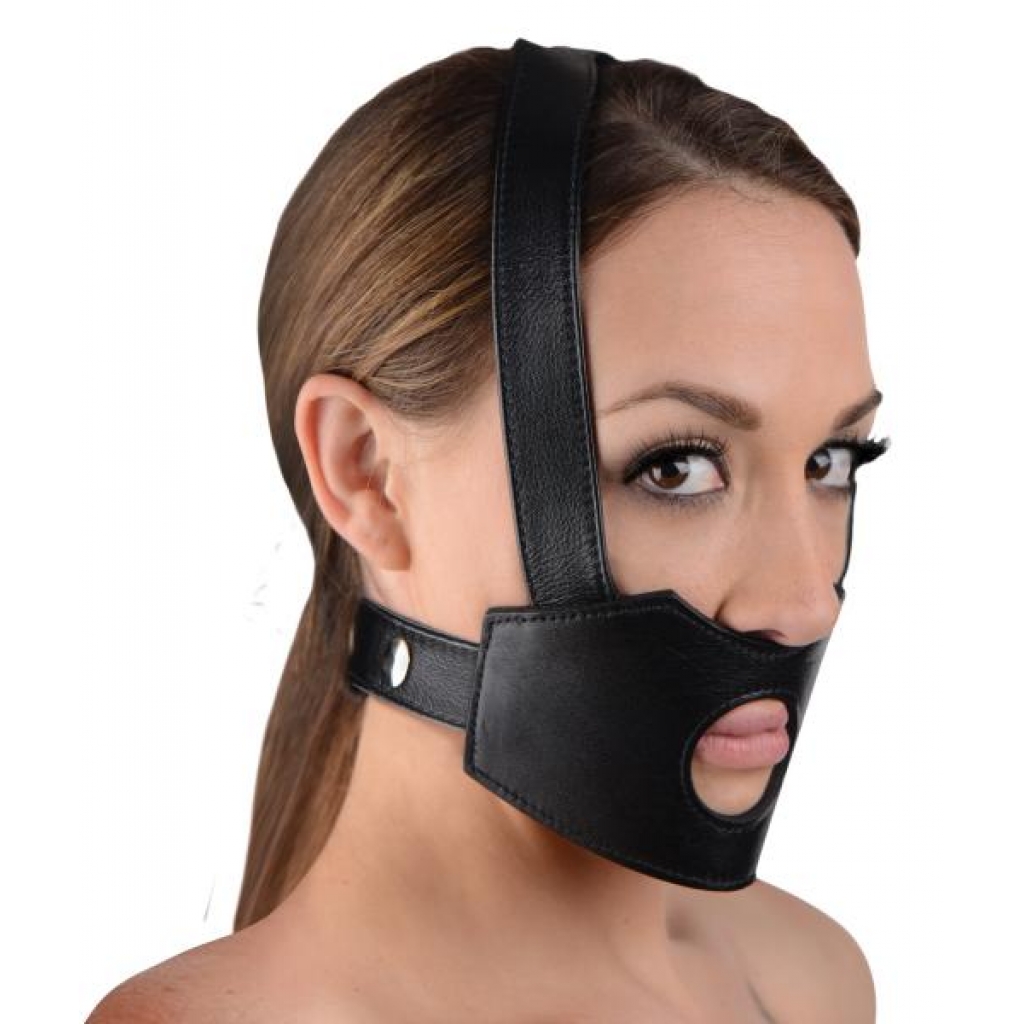 Face Fuk II Dildo Face Harness - Black