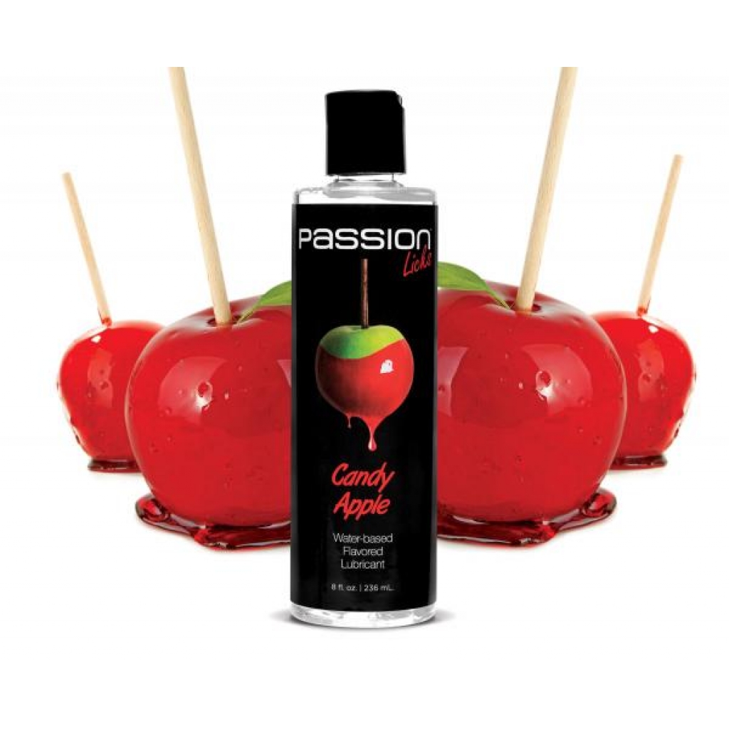 Passion Licks Candy Apple Flavored Lubricant - 8oz