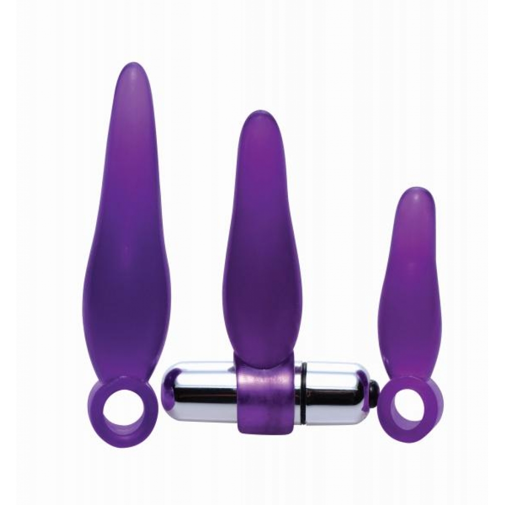 Fanny Fiddlers 3 Piece Finger Rimmer With Vibrating Bullet