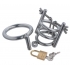 Deluxe Cleaver Urethral Spreader CBT Chastity Cage