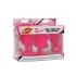 Frisky Pink Pleasure 3 Piece Silicone Anal Plugs - Elegant Exploration