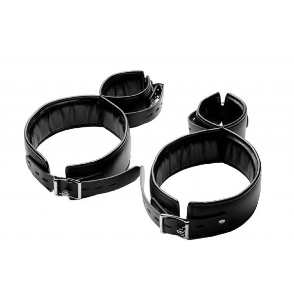 Strict Thigh Cuff Restraint System Black