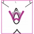 Petal Pusher Silicone Labia Spreader - Pink