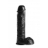 Infiltrator Hollow Strap On With 10 Inches Dildo - Black