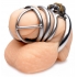 Deluxe Stainless Steel Locking Chastity Cage - The Pen