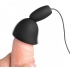 Deluxe 10 Mode Silicone Penis Head Teaser - Black