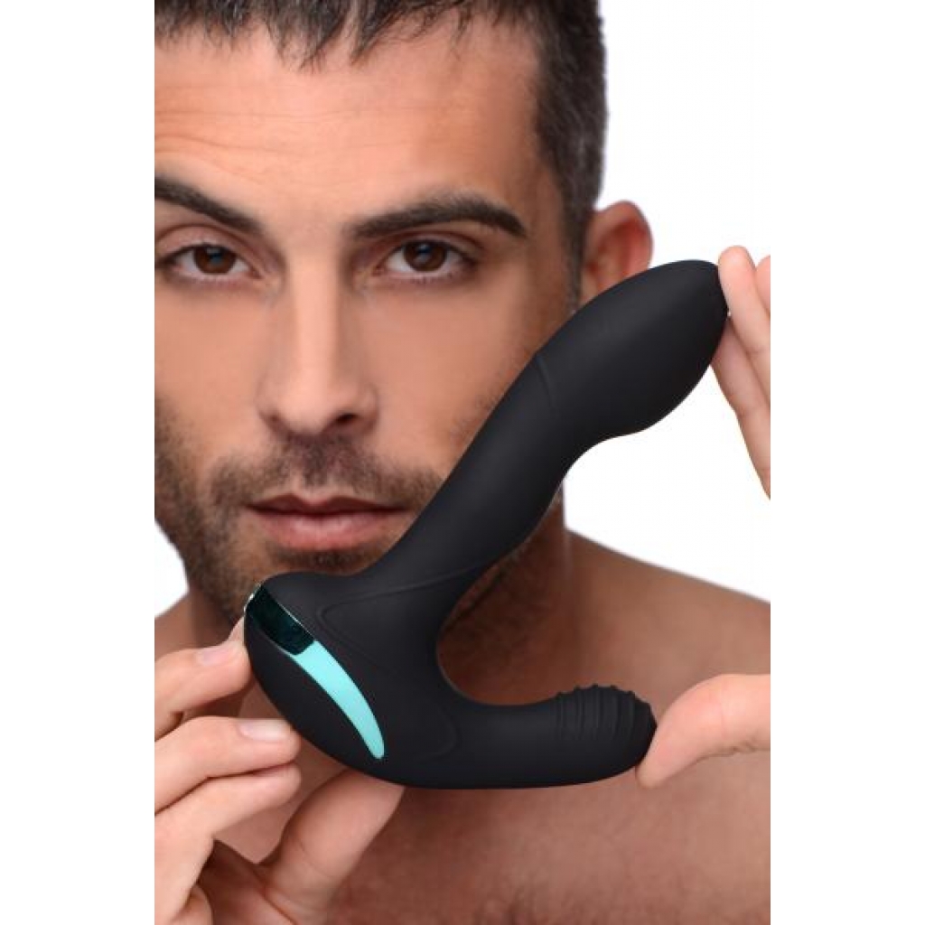 Maverick Rotating Vibrating Prostate Stimulator in Black