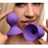 Violets Premium Silicone Nipple Suckers - Purple Pair