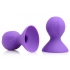 Violets Premium Silicone Nipple Suckers - Purple Pair