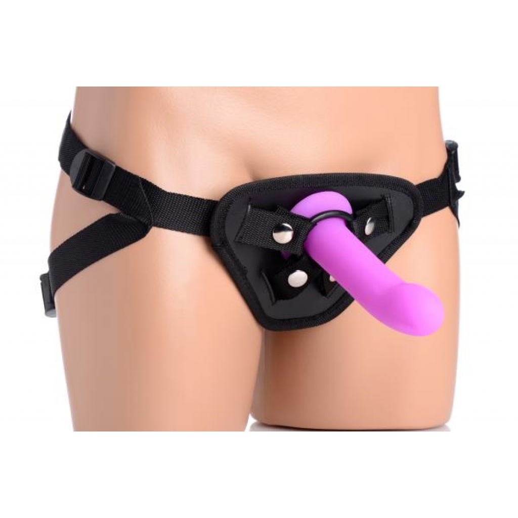 Double-G Deluxe Vibrating Strap On Kit