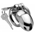 Rikers 24-7 Stainless Steel Locking Chastity Cage for Ultimate Control