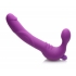 Royal Revolver Vibrating Strapless Silicone Strap On Dildo