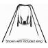 Extreme Sling and Swing Stand - Black Metal