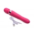 Ultra Thrusting and Vibrating Silicone Wand in Pink