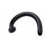 19-Inch Hosed Spiral Anal Snake - Black