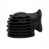 Thunder-Gasm 3 in 1 Silicone Wand Attachment - Black