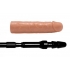 Expandable Dildo Rod with Realistic Design and Vacuum Grip