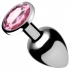 Booty Sparks Pink Gem Anal Plug - Large