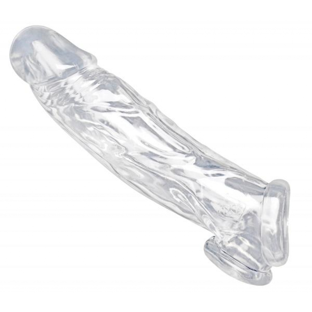 Size Matters Realistic Penis Enhancer + Ball Stretcher - Clear