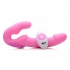 Urge Silicone Strapless Strap-On Vibrating with Remote Pink