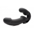 Urge Silicone Strapless Strap On With Remote - Black