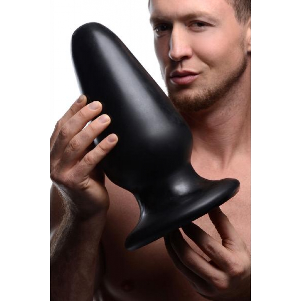 Gigantor XXXL Tapered Butt Plug Black