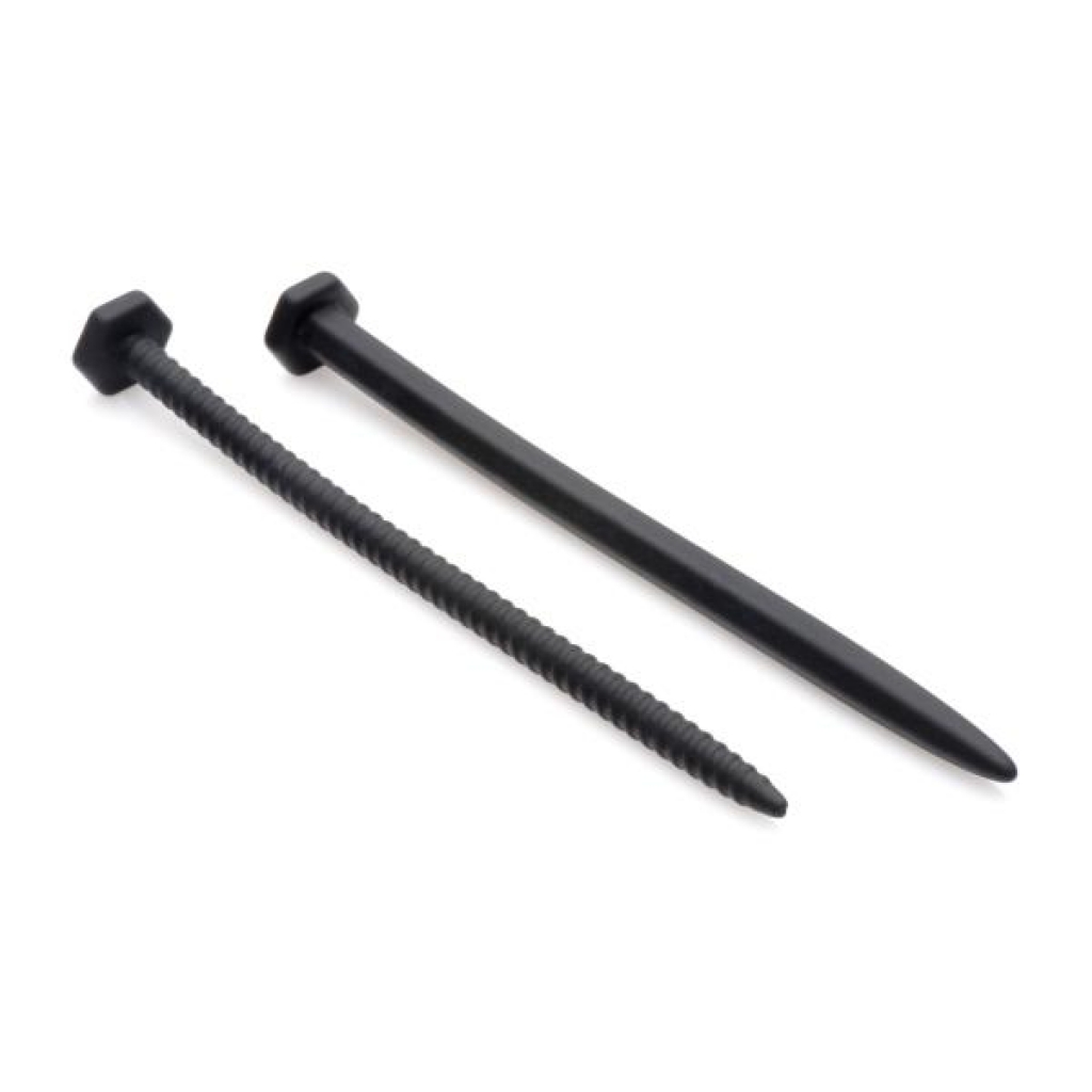 Hardware Nail & Screw Silicone Urethral Sounds for Adventurous Play