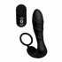 Silicone Prostate Vibrator with Remote Control and Strap