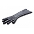 Pleasure Fister Extra Long Textured Fisting Glove - Black