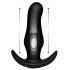 Kinetic Thumping 7X Prostate Anal Plug - Black