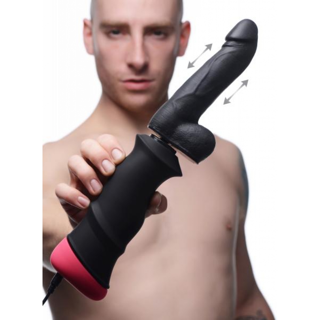 Mega Pounder Handheld Thrusting Dildo with 2 Speeds