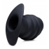 Hive Ass Tunnel Silicone Ribbed Hollow Anal Plug Medium