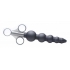 Silicone Graduated Beads Lubricant Launcher - Black