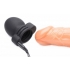 Lightning Hood E-Stim Penis Head Teaser - Black