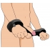 Balls To Wrist Humbler - Black Wooden Restraint