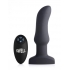 Inflatable & Vibrating Silicone Anal Plug for Enhanced Pleasure