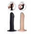 Squeeze-It Squeezable Phallic Dildo - Black