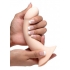 Squeeze-It Squeezable Phallic Dildo - Beige