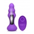 7x Slim Ribbed Thumping Silicone Anal Plug