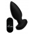 The Taper 10x Smooth Silicone Remote Control Vibrating Butt Plug