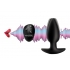 Voice Activated 10x Vibrating Butt Plug With Remote Control - Discreet Pleasure